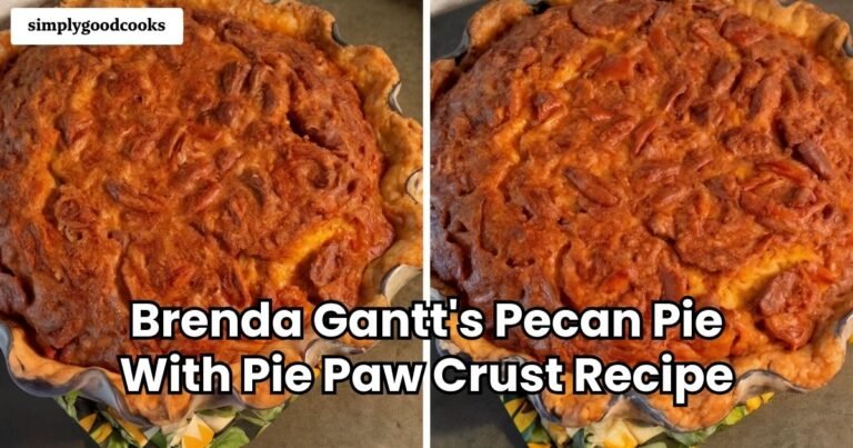 Brenda Gantt's Pecan Pie With Pie Paw Crust Recipe