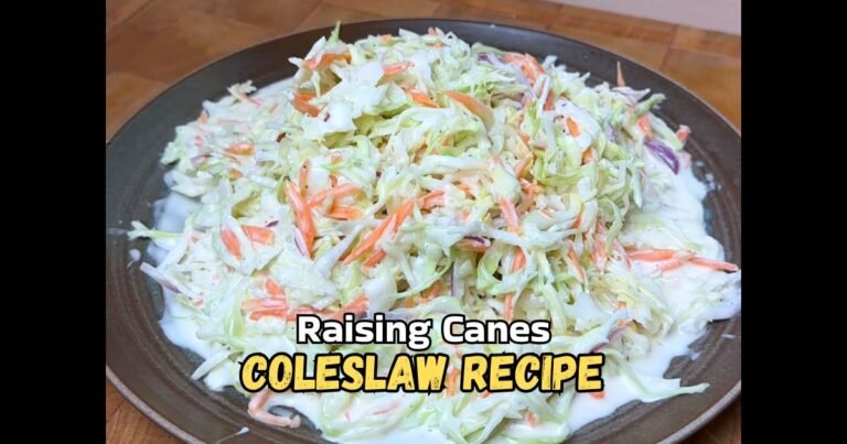 Raising Cane's Coleslaw Recipe