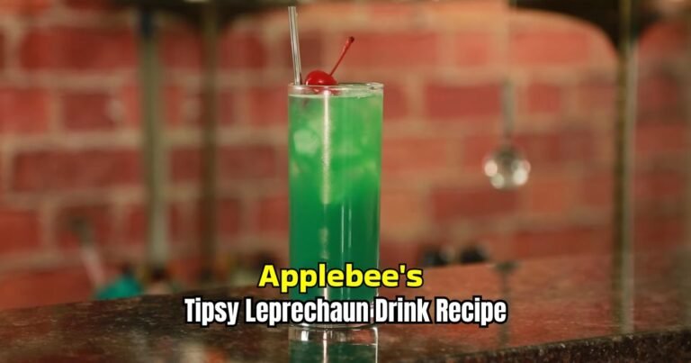 Applebee's Tipsy Leprechaun Drink Recipe