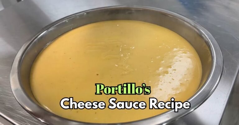 Portillo’s Cheese Sauce Recipe