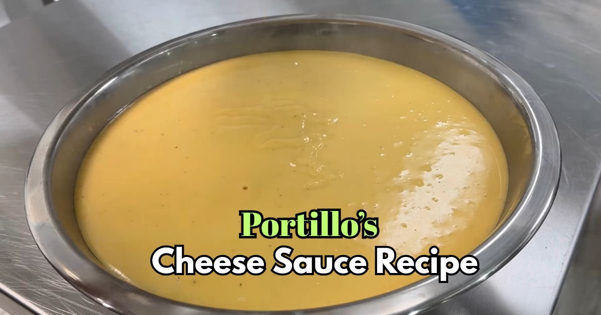 Portillo’s Cheese Sauce Recipe