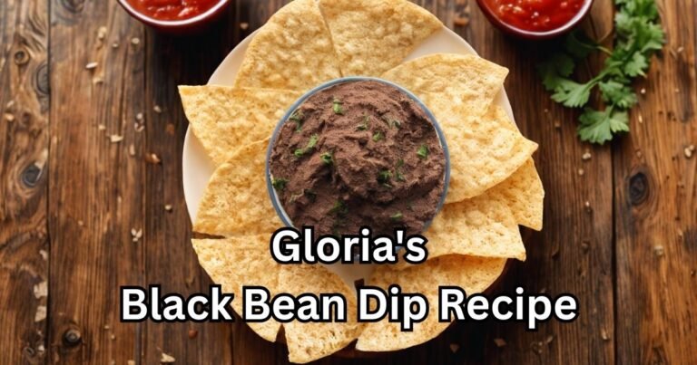 Gloria's Black Bean Dip Recipe