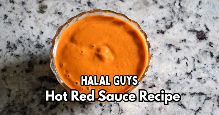 Halal Guys Hot Red Sauce Recipe