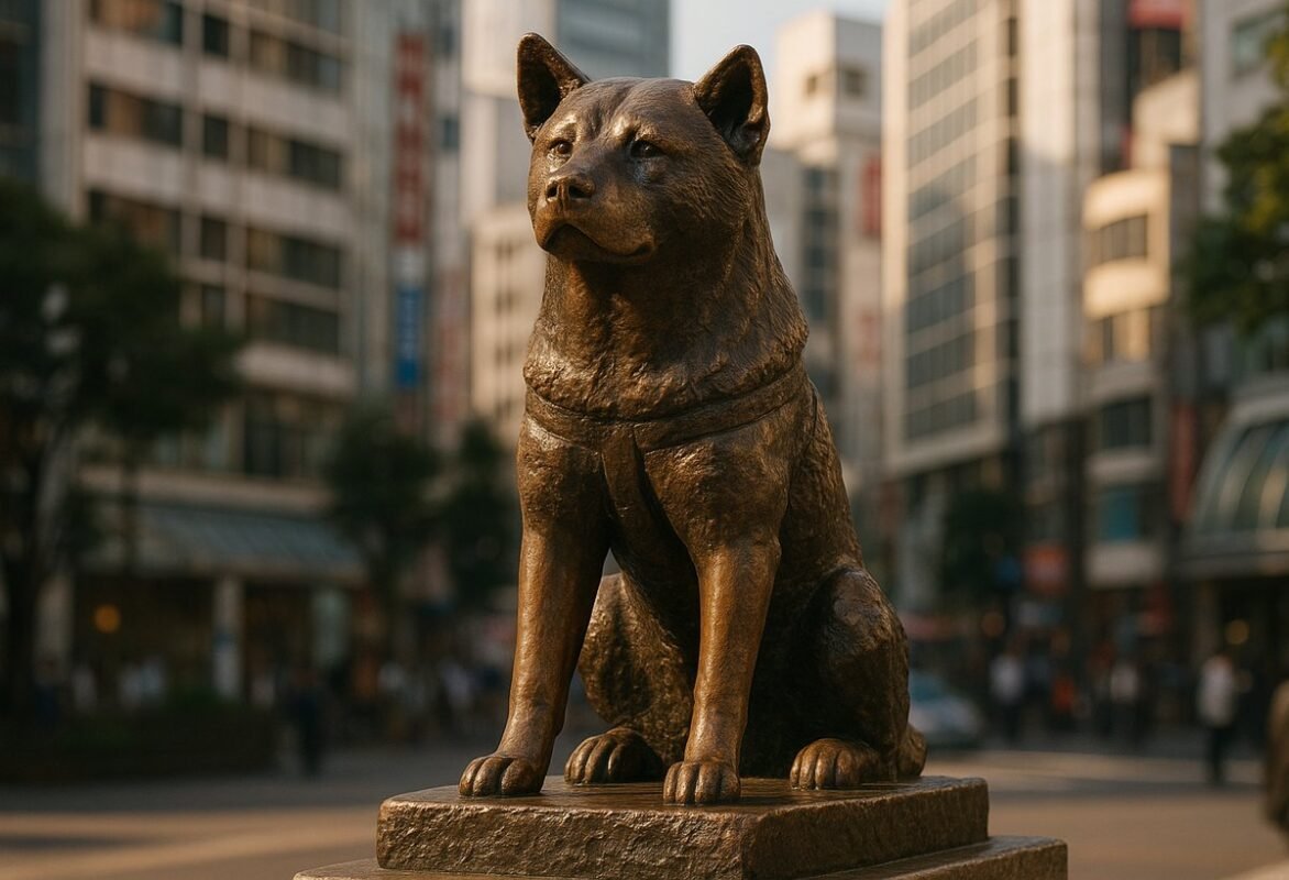 hachiko statue