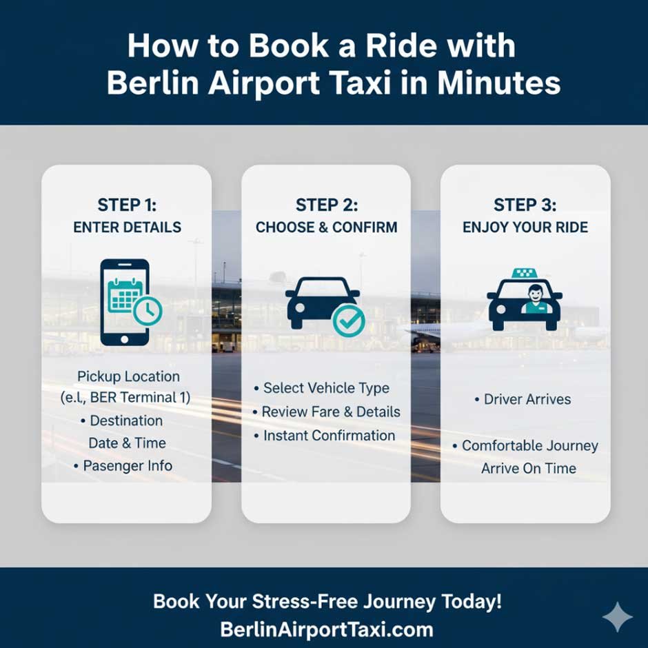 How to Book a Ride with Berlin Airport Taxi in Minutes
